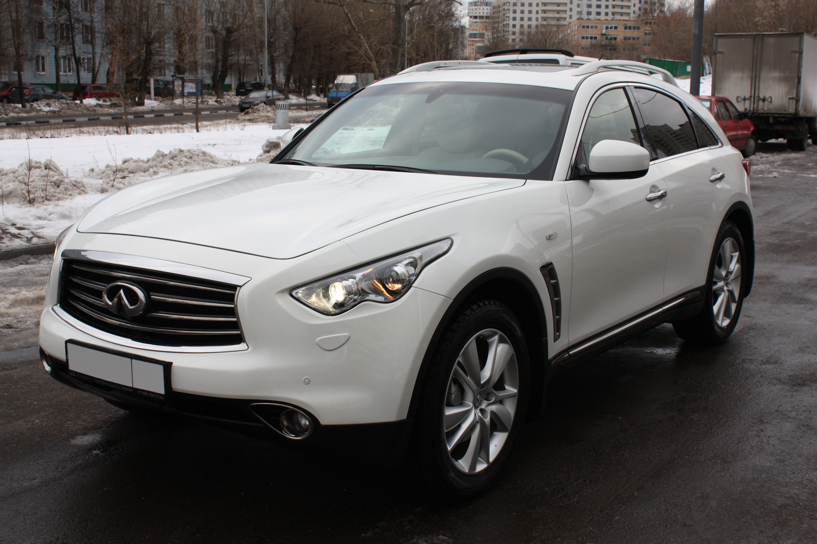 Лобовое стекло infiniti fx37